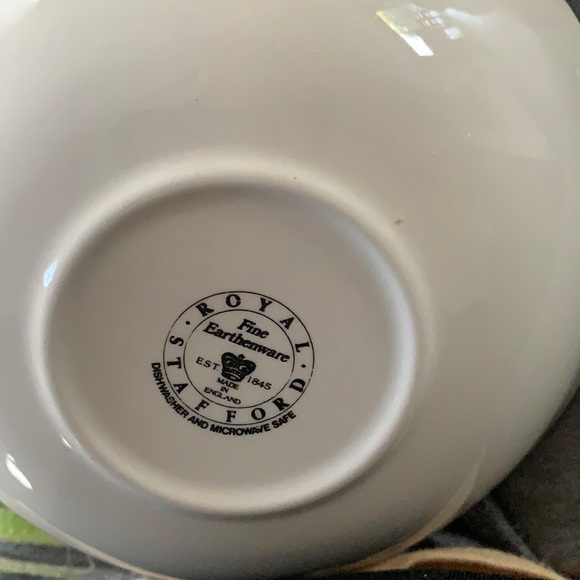 Royal‎ Stafford Portsmouth Luncheon Set Of 3 Coffee Mug Saucer Cereal Bowl - Picture 2 of 14